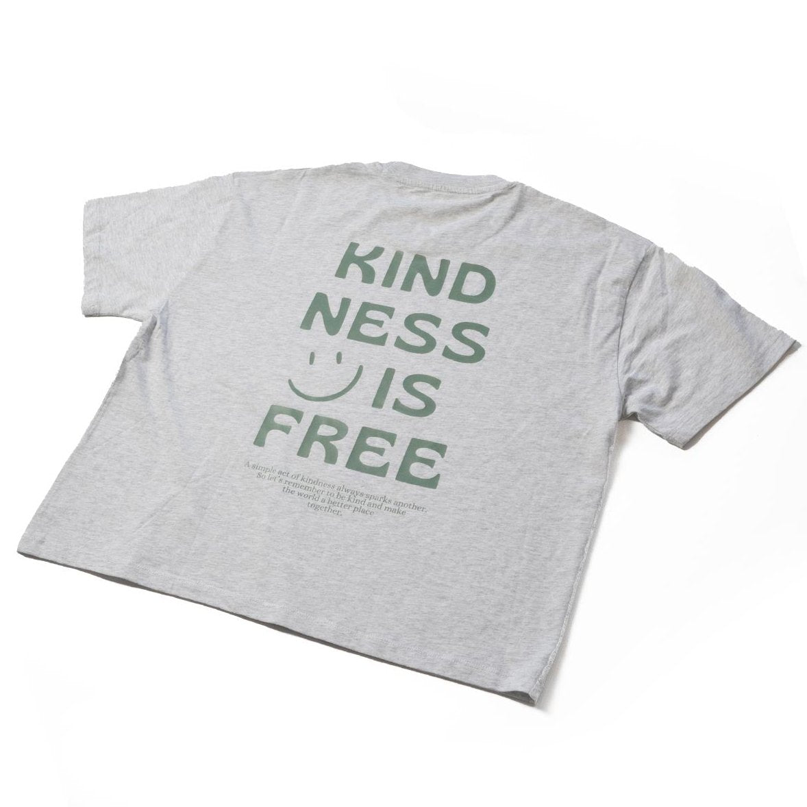 KINDNESS IS FREE Cropped T-Shirt