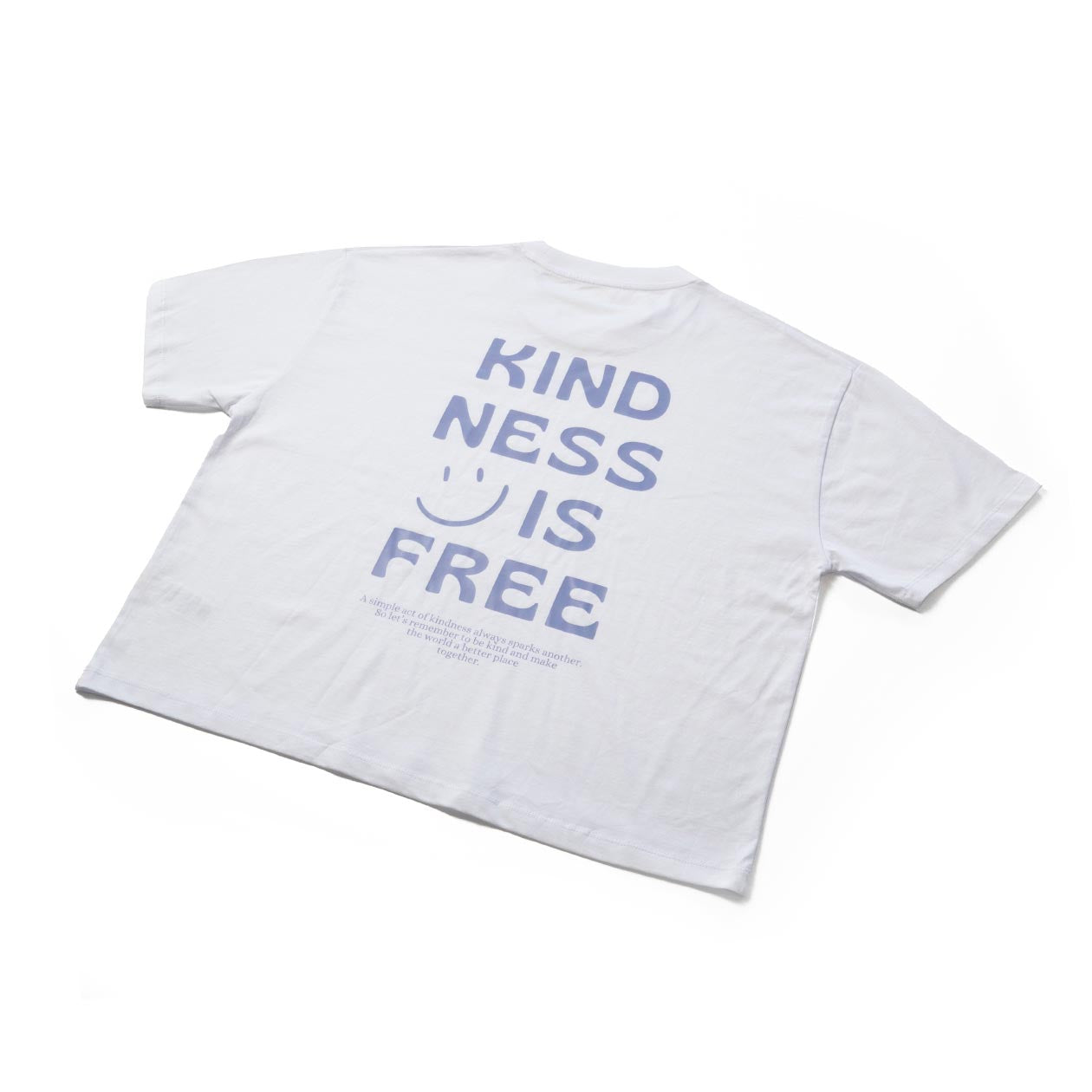 KINDNESS IS FREE Cropped T-Shirt